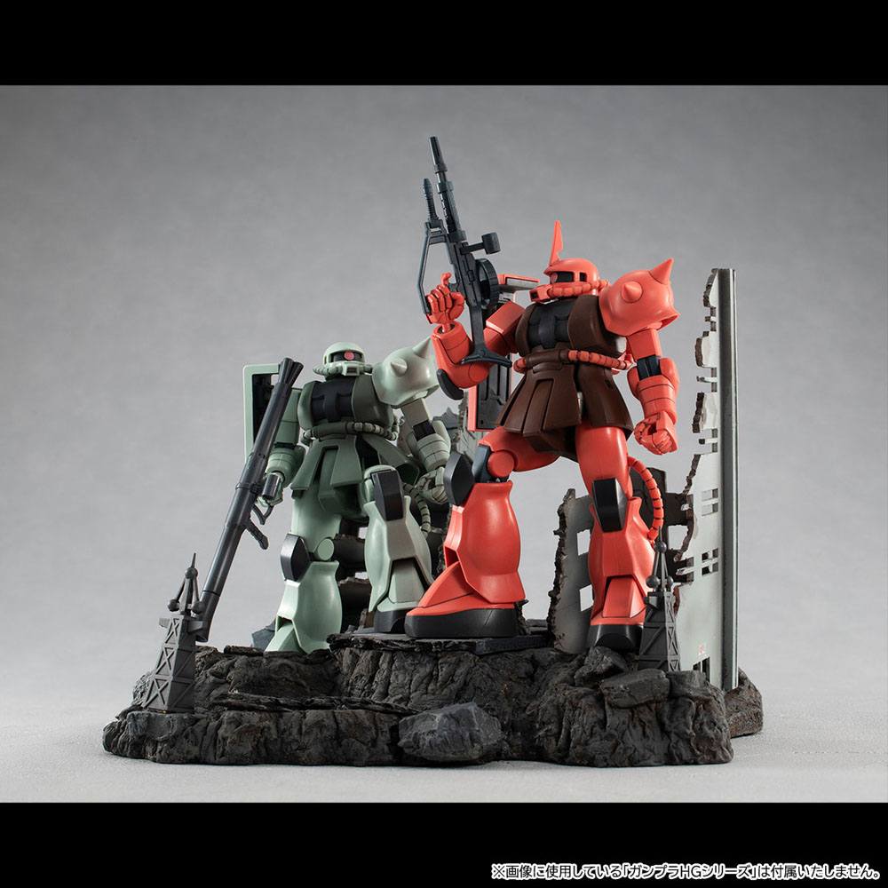 Mobile Suit Gundam Realistic Model Series Diorama G Structure GS02 Ruins at New Yark - Scale Statue - Megahouse - Hobby Figures UK