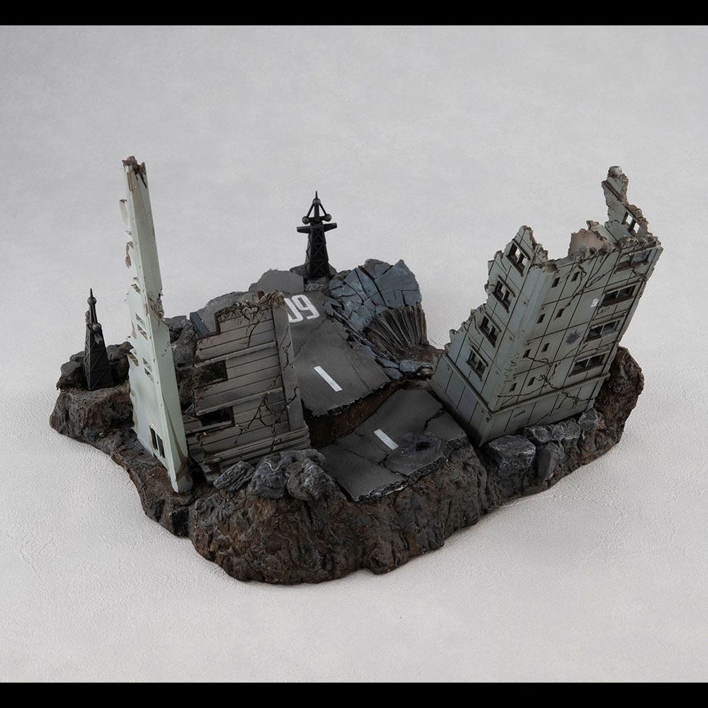 Mobile Suit Gundam Realistic Model Series Diorama G Structure GS02 Ruins at New Yark - Scale Statue - Megahouse - Hobby Figures UK