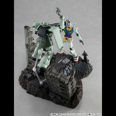 Mobile Suit Gundam Realistic Model Series Diorama G Structure GS02 Ruins at New Yark - Scale Statue - Megahouse - Hobby Figures UK