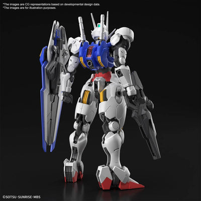 Mobile Suit Gundam Full Mechanics The Witch from Mercury Model Kit Figure GUNDAM AERIAL 1/100 15cm - Model Kit - Bandai Model Kit - Hobby Figures UK