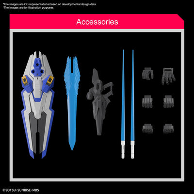 Mobile Suit Gundam Full Mechanics The Witch from Mercury Model Kit Figure GUNDAM AERIAL 1/100 15cm - Model Kit - Bandai Model Kit - Hobby Figures UK