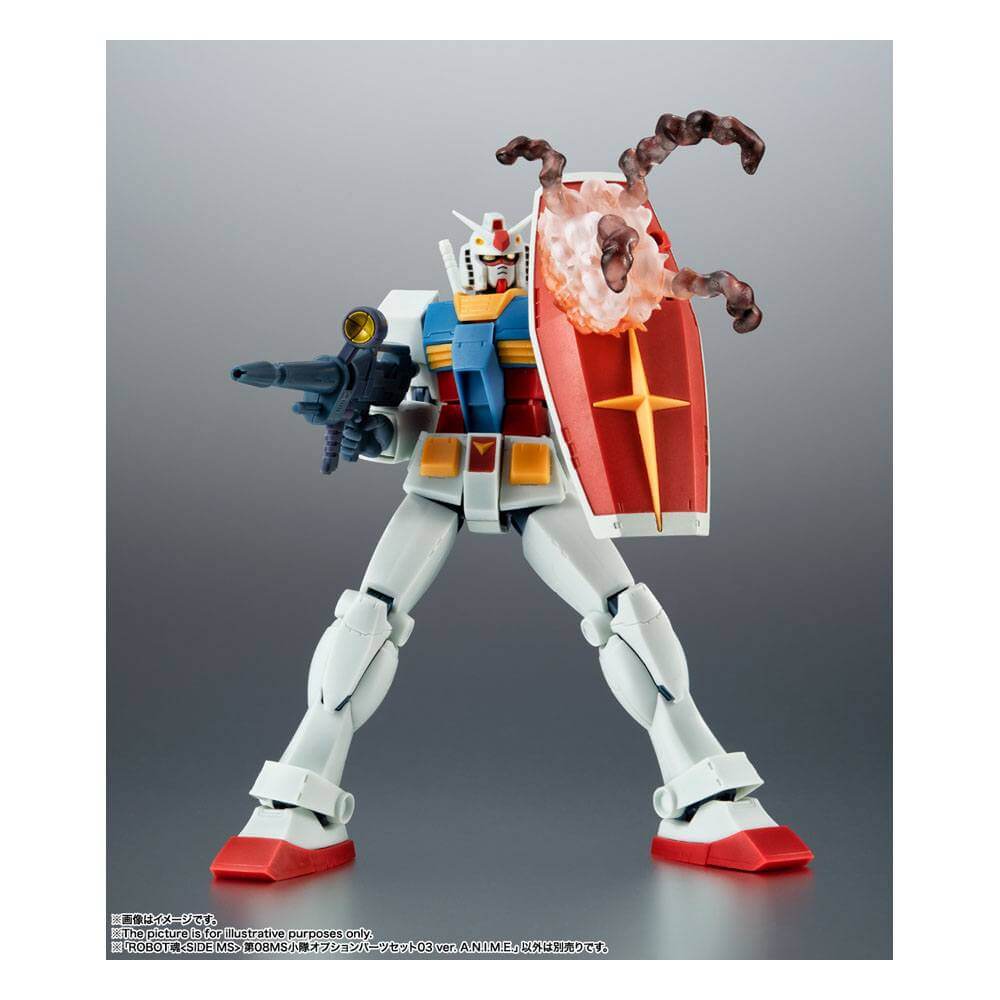 Mobile Suit Gundam Seed Robot Spirits Accessory Set (SIDE MS) AQM/E-X01 Aile Striker & Option Parts Set - Action Figures - Bandai Tamashii Nations - Hobby Figures UK