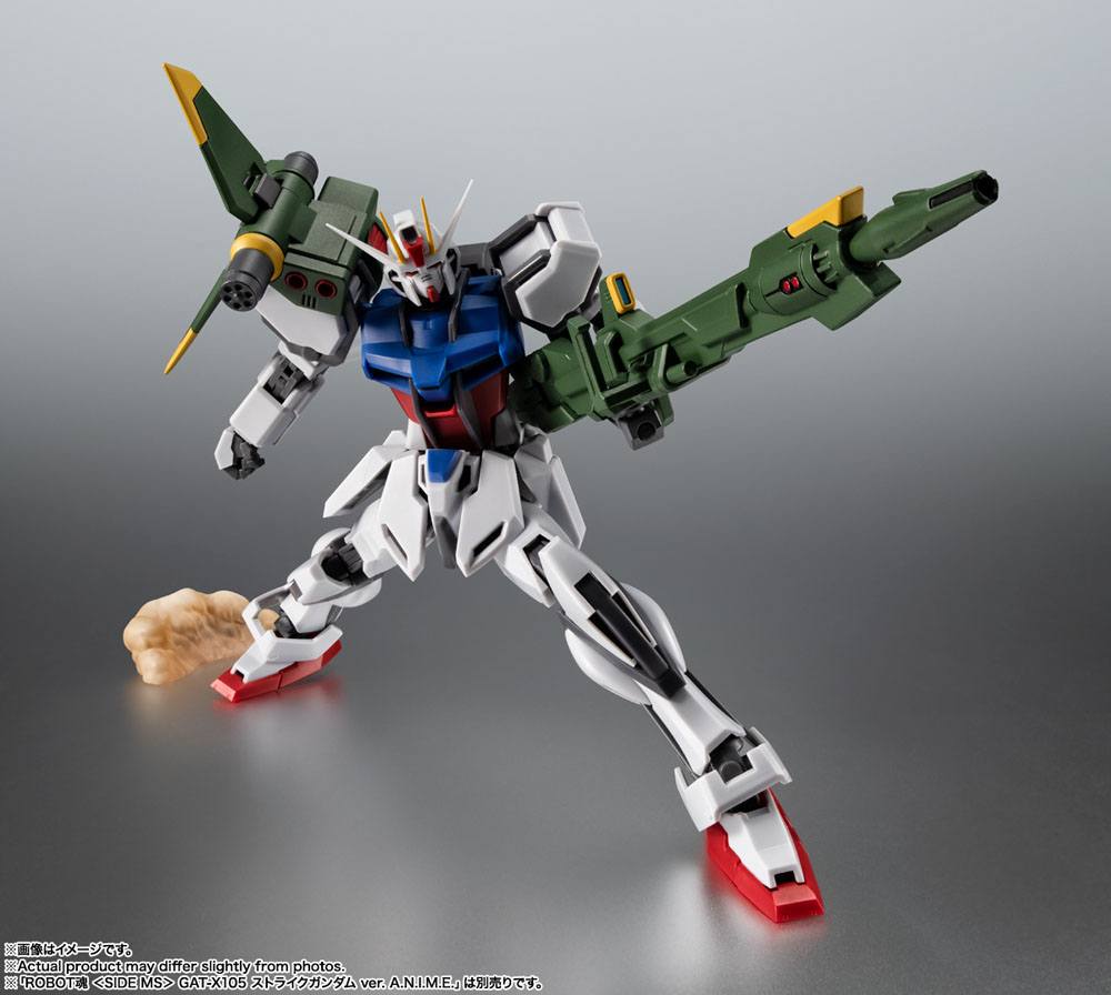 Mobile Suit Gundam Seed Robot Spirits Accessory Set (SIDE MS) AQM/E-X03 Launcher Striker & Effects Parts Set Ver. A.N.I.M.E. - Action Figures - Bandai Tamashii Nations - Hobby Figures UK