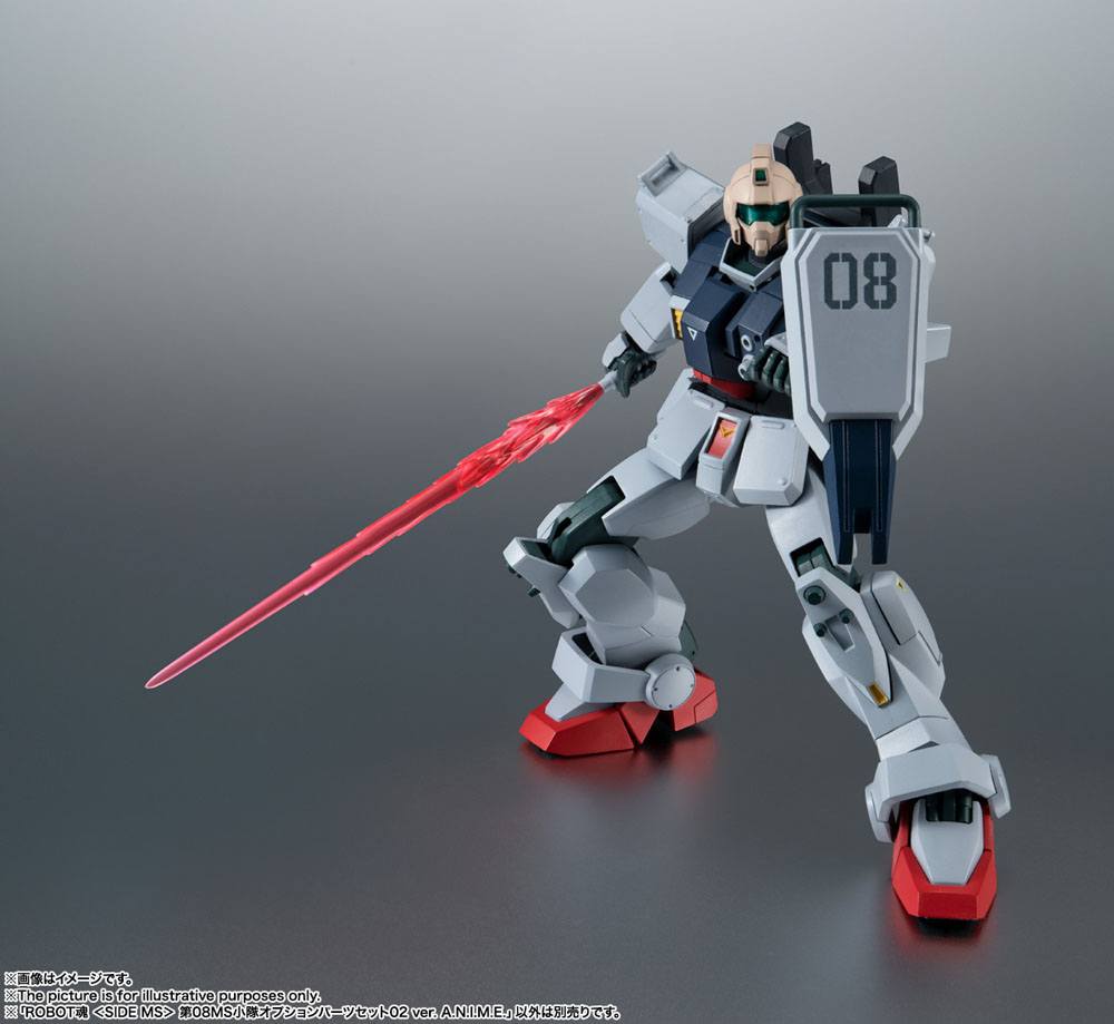 Mobile Suit Gundam: The 08th MS Team Accessory Set (Side MS) Option Parts Set 02 ver. A.N.I.M.E. - Action Figures - Bandai Tamashii Nations - Hobby Figures UK