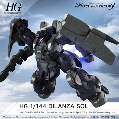 Mobile Suit Gundam The Witch From Mercury Model Kit Figure HG Dilanza Sol 1/144 13cm - Model Kit - Bandai Model Kit - Hobby Figures UK
