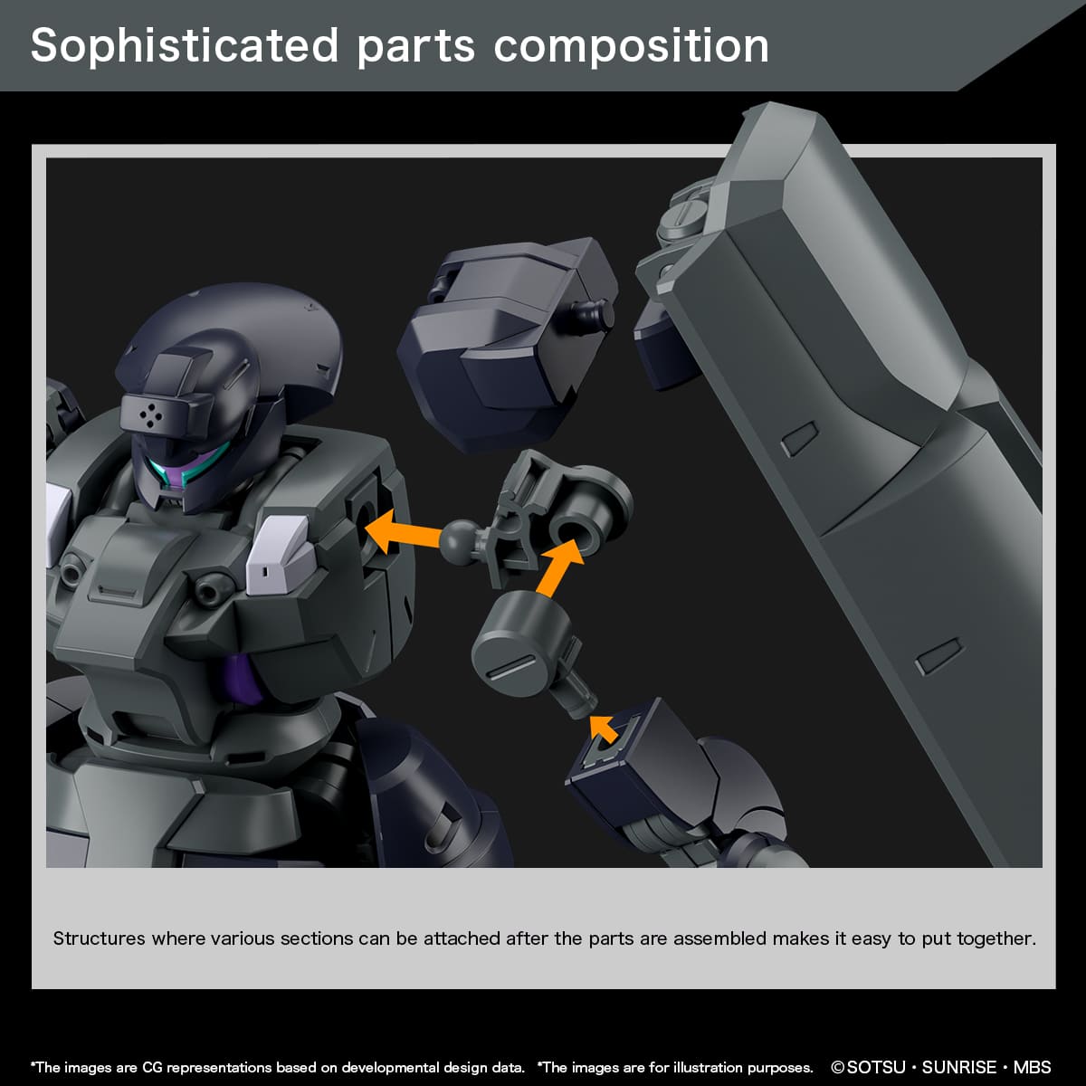 Mobile Suit Gundam The Witch From Mercury Model Kit Figure HG Dilanza Sol 1/144 13cm - Model Kit - Bandai Model Kit - Hobby Figures UK
