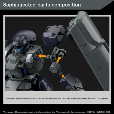 Mobile Suit Gundam The Witch From Mercury Model Kit Figure HG Dilanza Sol 1/144 13cm - Model Kit - Bandai Model Kit - Hobby Figures UK