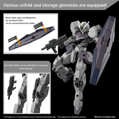 Mobile Suit Gundam The Witch From Mercury Model Kit Figure HG New Product 5 (Tentative Name) 1/144 12cm - Model Kit - Bandai Model Kit - Hobby Figures UK