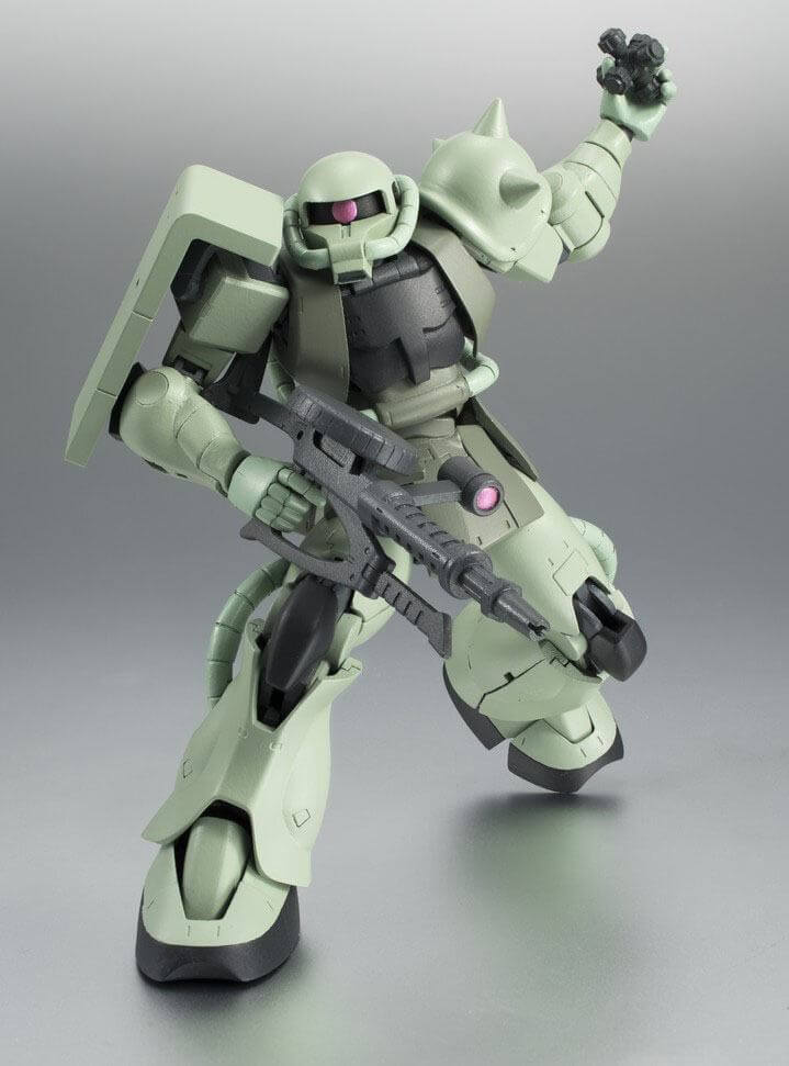 Moblie Suit Gundam Robot Spirits Action Figure (Side MS) MS-06 ZAKU II ver. A.N.I.M.E. 12.5cm - Action Figures - Bandai Tamashii Nations - Hobby Figures UK