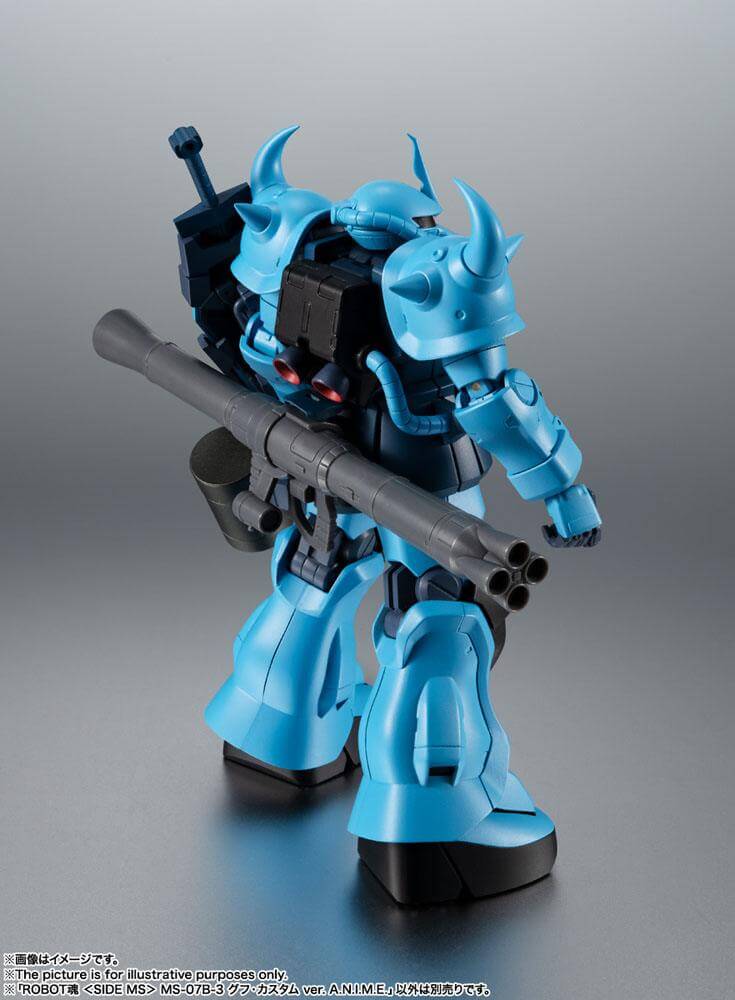 Moblie Suit Gundam Robot Spirits Action Figure (Side MS) MS-07B-3 Gouf Custom ver. A.N.I.M.E. 12cm - Action Figures - Bandai Tamashii Nations - Hobby Figures UK