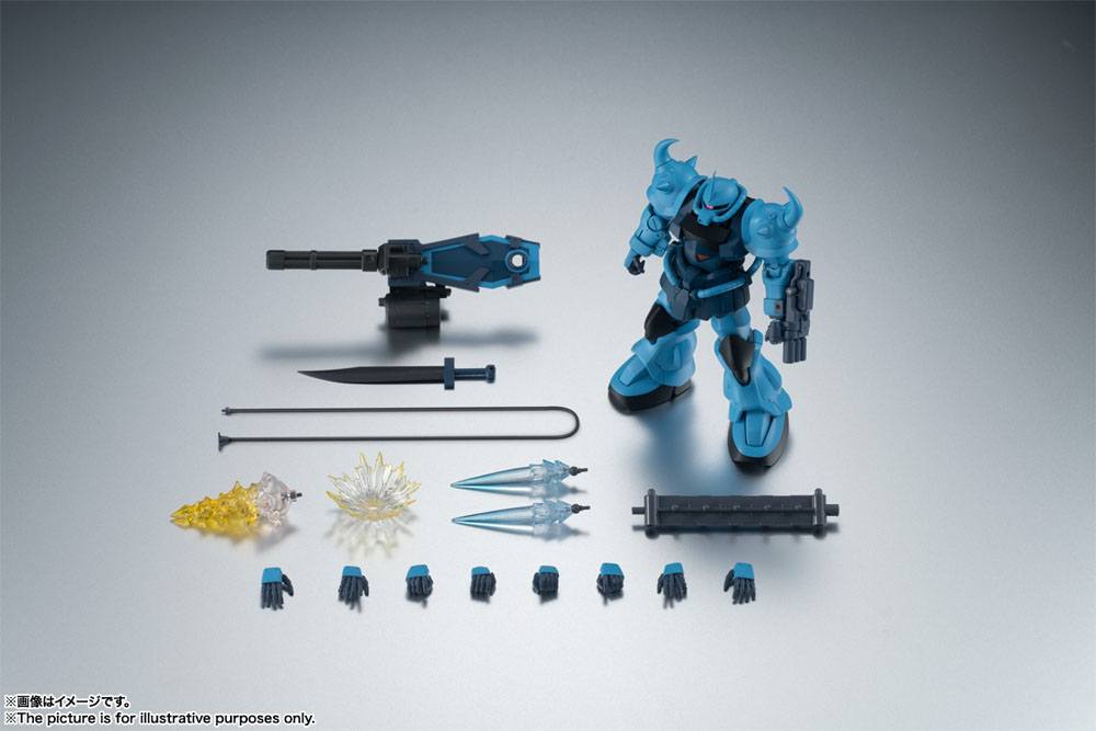 Moblie Suit Gundam Robot Spirits Action Figure (Side MS) MS-07B-3 Gouf Custom ver. A.N.I.M.E. 12cm - Action Figures - Bandai Tamashii Nations - Hobby Figures UK
