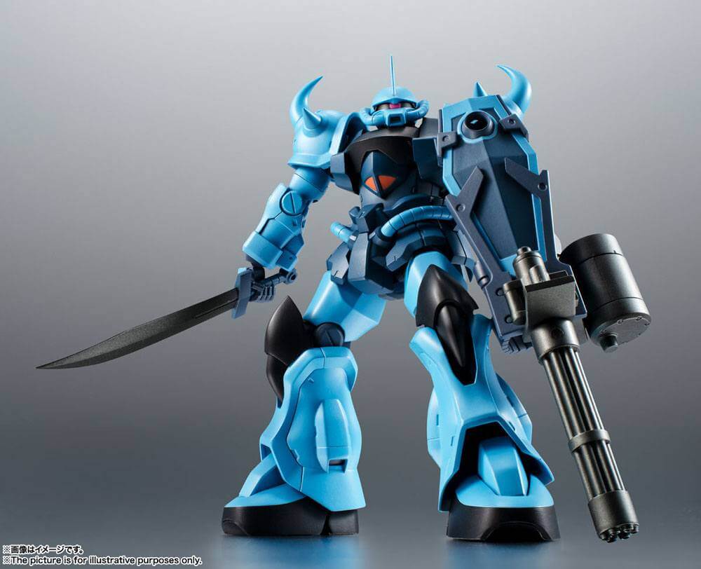 Moblie Suit Gundam Robot Spirits Action Figure (Side MS) MS-07B-3 Gouf Custom ver. A.N.I.M.E. 12cm - Action Figures - Bandai Tamashii Nations - Hobby Figures UK