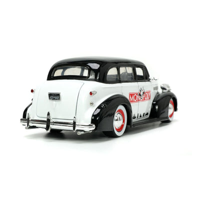 Monopoly Hollywood Rides Diecast Model 1/24 1939 Chevrolet Master Deluxe with Monopoly Figure - Action Figures - Jada Toys - Hobby Figures UK