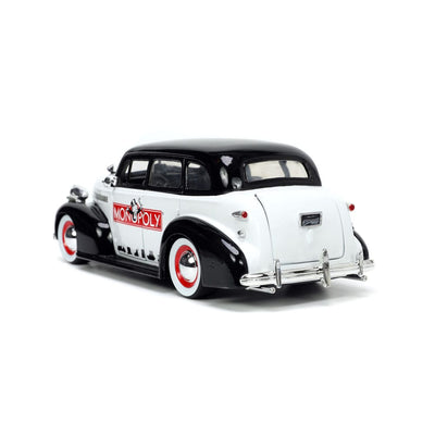 Monopoly Hollywood Rides Diecast Model 1/24 1939 Chevrolet Master Deluxe with Monopoly Figure - Action Figures - Jada Toys - Hobby Figures UK