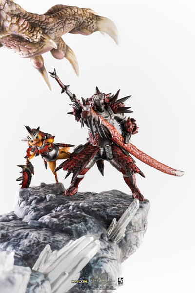 Monster Hunter Statue 1/26 Moster Hunter World Nergigante 77cm - Scale Statue - Pure Arts - Hobby Figures UK