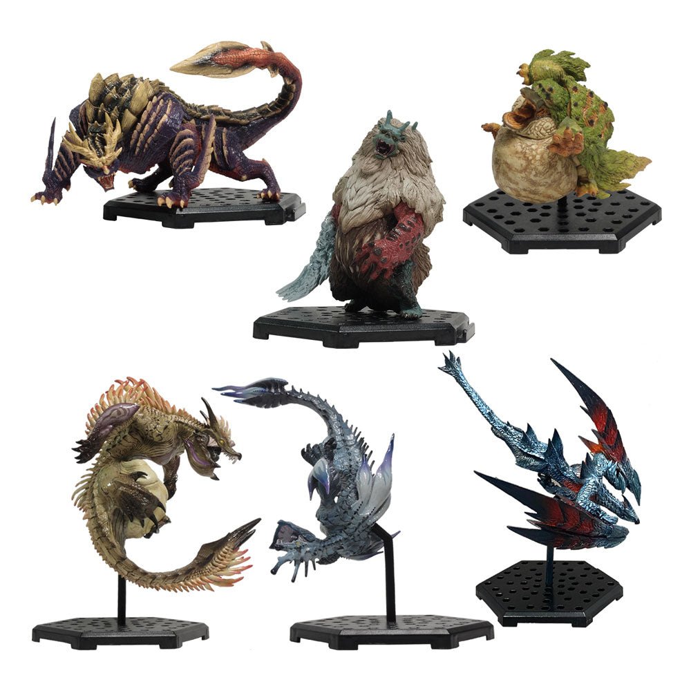 Monster Hunter Trading Figures 10 - 15cm Standard Model Plus The Best Vol. 19, 20 , 21 Assortment (6)
