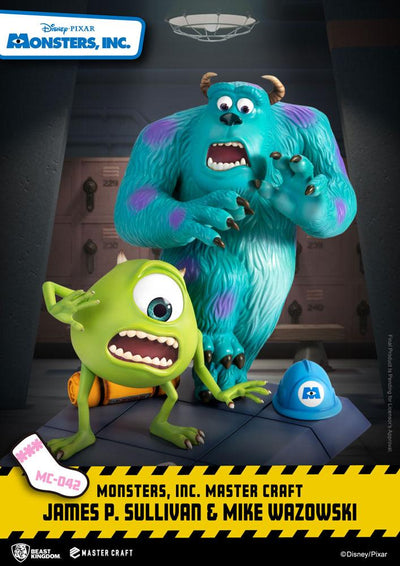 Monsters, Inc. Master Craft Statue James P. Sullivan & Mike Wazowski 34cm - Scale Statue - Beast Kingdom Toys - Hobby Figures UK