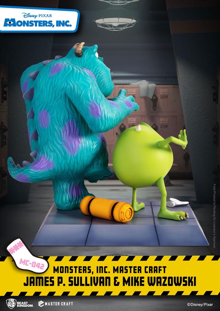 Monsters, Inc. Master Craft Statue James P. Sullivan & Mike Wazowski 34cm - Scale Statue - Beast Kingdom Toys - Hobby Figures UK