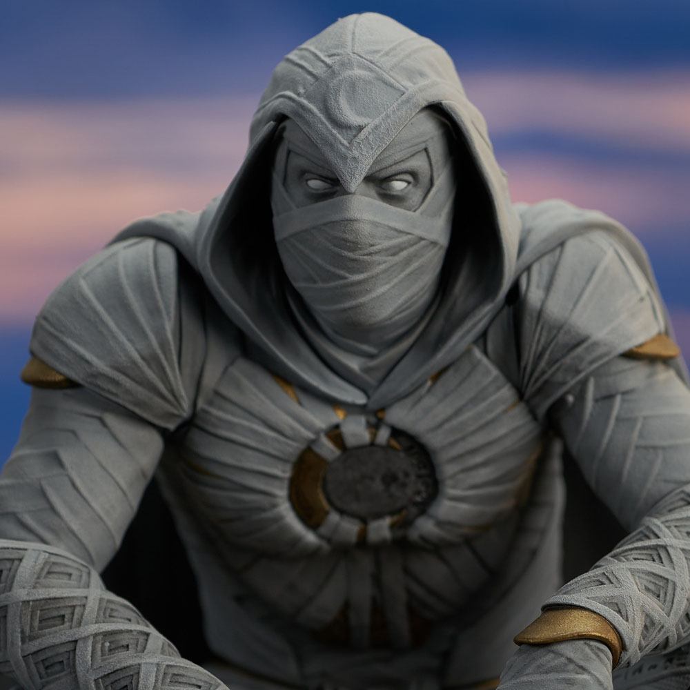Moon Knight Marvel TV Gallery PVC Statue Moon Knight 25cm - Scale Statue - Diamond Select - Hobby Figures UK