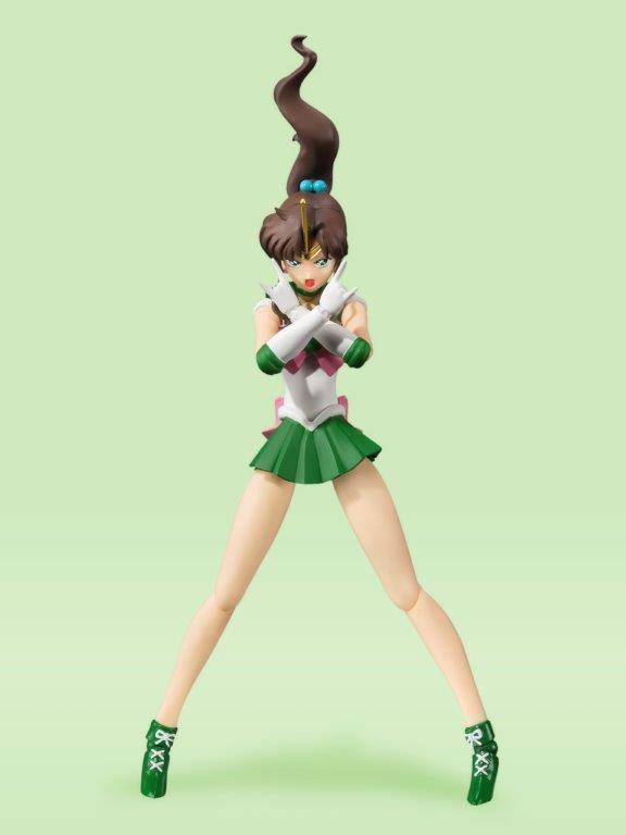 Sailor Moon S.H. Figuarts Action Figure Sailor Jupiter Animation Colour Edition 14cm - Action Figures - Bandai Tamashii Nations - Hobby Figures UK