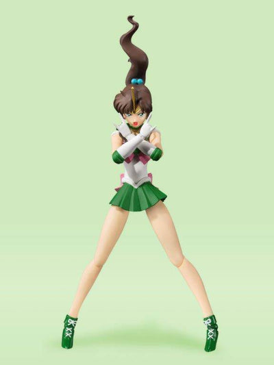 Sailor Moon S.H. Figuarts Action Figure Sailor Jupiter Animation Colour Edition 14cm - Action Figures - Bandai Tamashii Nations - Hobby Figures UK