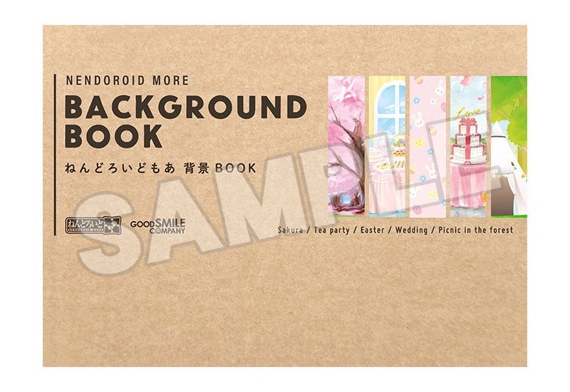 Nendoroid More Background Book 01 for Nendoroid Figures - Mini Figures - Good Smile Company - Hobby Figures UK