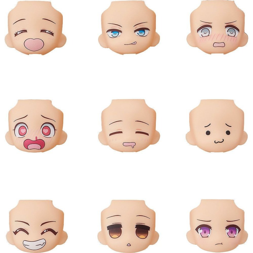 Nendoroid More Decorative Parts for Nendoroid Figures Face Swap Good Smile Selection - Mini Figures - Good Smile Company - Hobby Figures UK