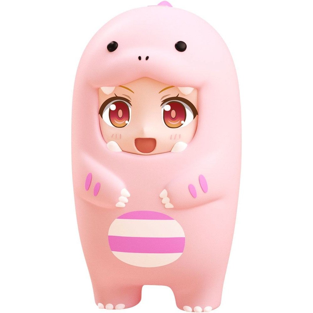 Nendoroid More Face Parts Case for Nendoroid Figures Pink Dinosaur - Mini Figures - Good Smile Company - Hobby Figures UK