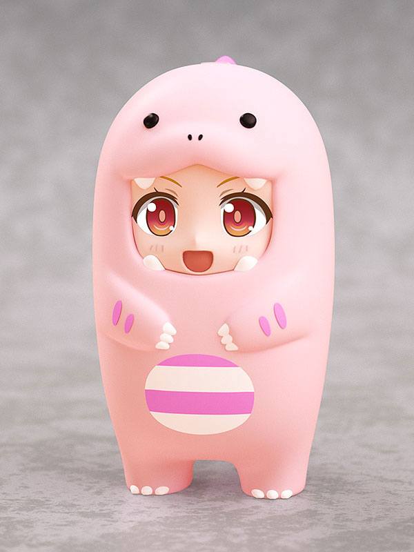Nendoroid More Face Parts Case for Nendoroid Figures Pink Dinosaur - Mini Figures - Good Smile Company - Hobby Figures UK