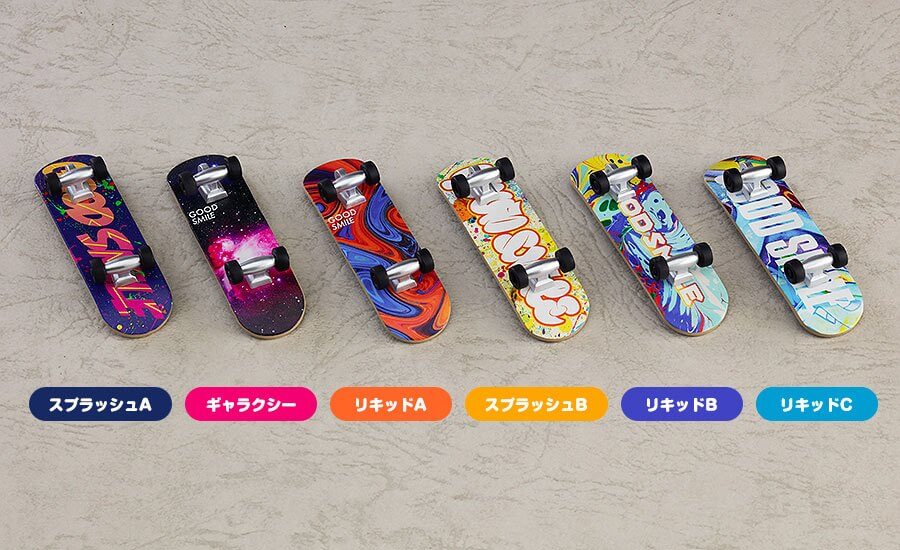 Nendoroid More Skateboard for Nendoroid Figures Liquid C - Mini Figures - Good Smile Company - Hobby Figures UK