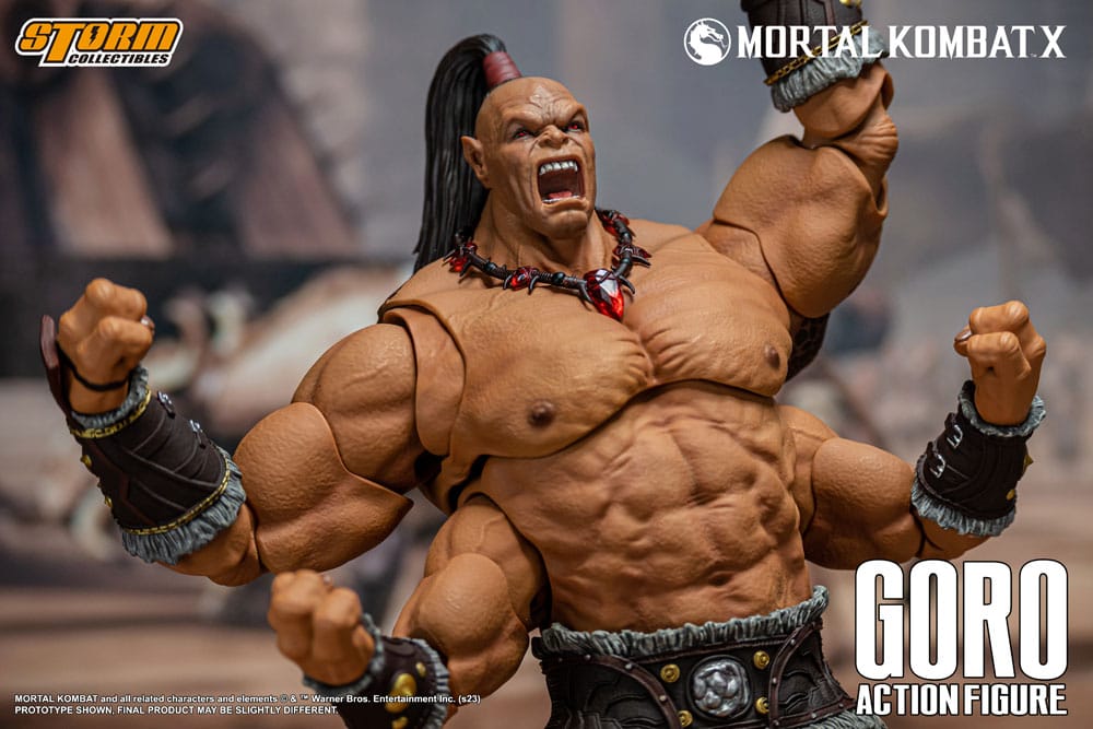Mortal Kombat Action Figure 1/12 Goro 18cm - Action Figures - Storm Collectibles - Hobby Figures UK