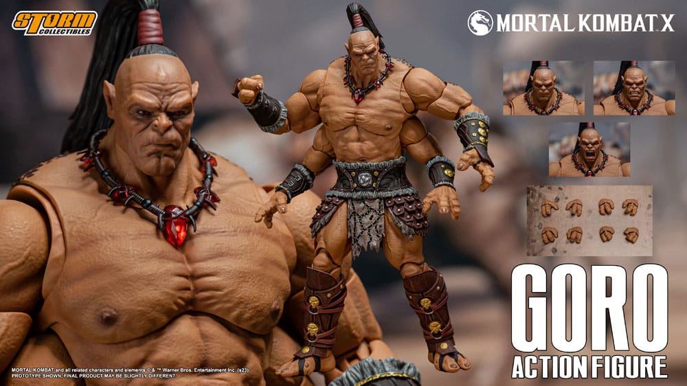 Mortal Kombat Action Figure 1/12 Goro 18cm - Action Figures - Storm Collectibles - Hobby Figures UK