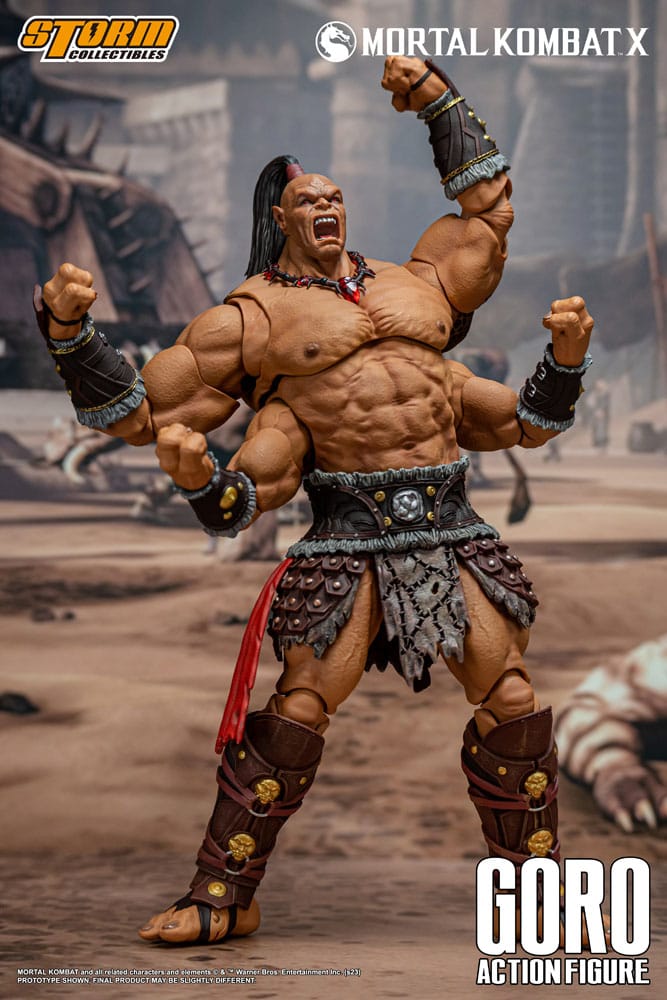Mortal Kombat Action Figure 1/12 Goro 18cm - Action Figures - Storm Collectibles - Hobby Figures UK