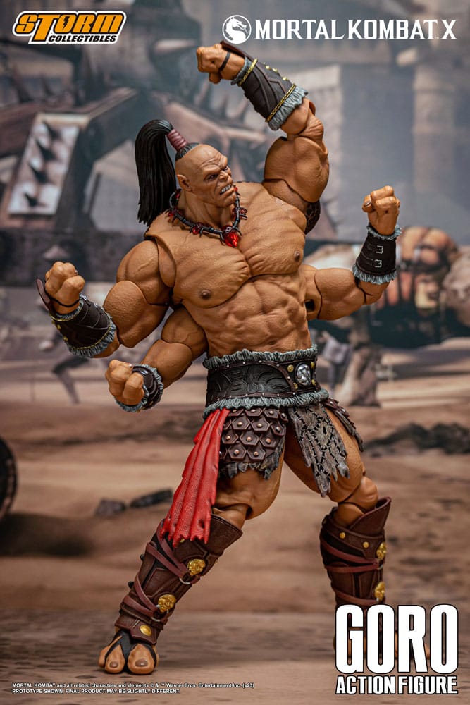 Mortal Kombat Action Figure 1/12 Goro 18cm - Action Figures - Storm Collectibles - Hobby Figures UK
