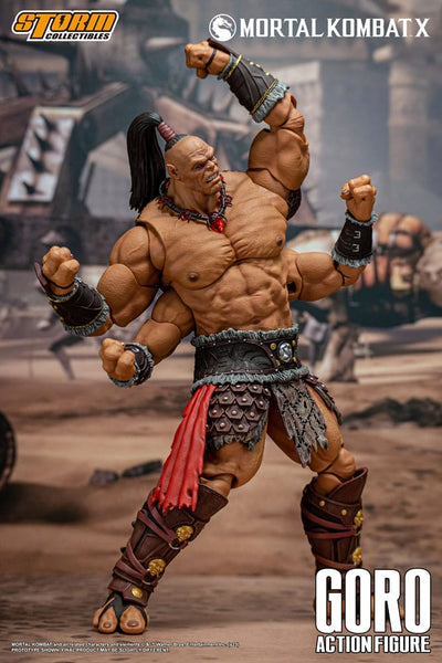 Mortal Kombat Action Figure 1/12 Goro 18cm - Action Figures - Storm Collectibles - Hobby Figures UK