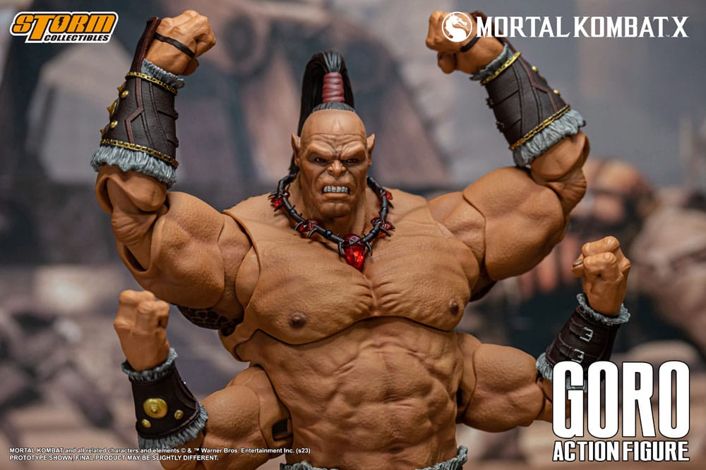 Mortal Kombat Action Figure 1/12 Goro 18cm - Action Figures - Storm Collectibles - Hobby Figures UK