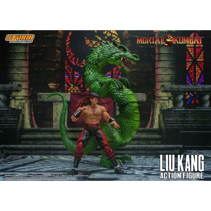 Storm Collectibles Action Figure Liu Kang – Mortal Kombat, Scala 1/12, Collezionabile