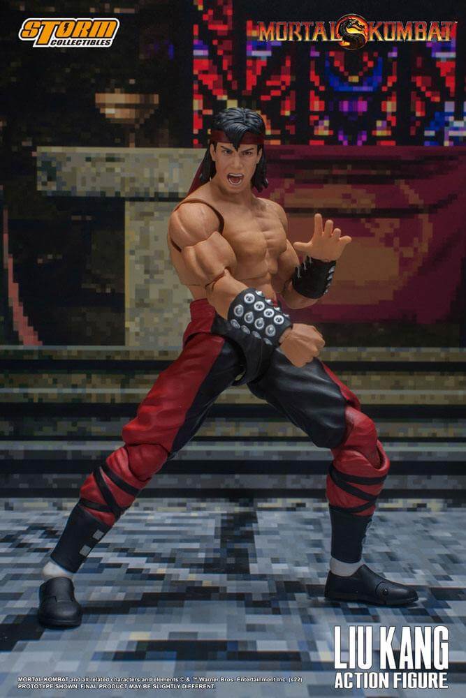 Mortal kombat liu sales kang action figure
