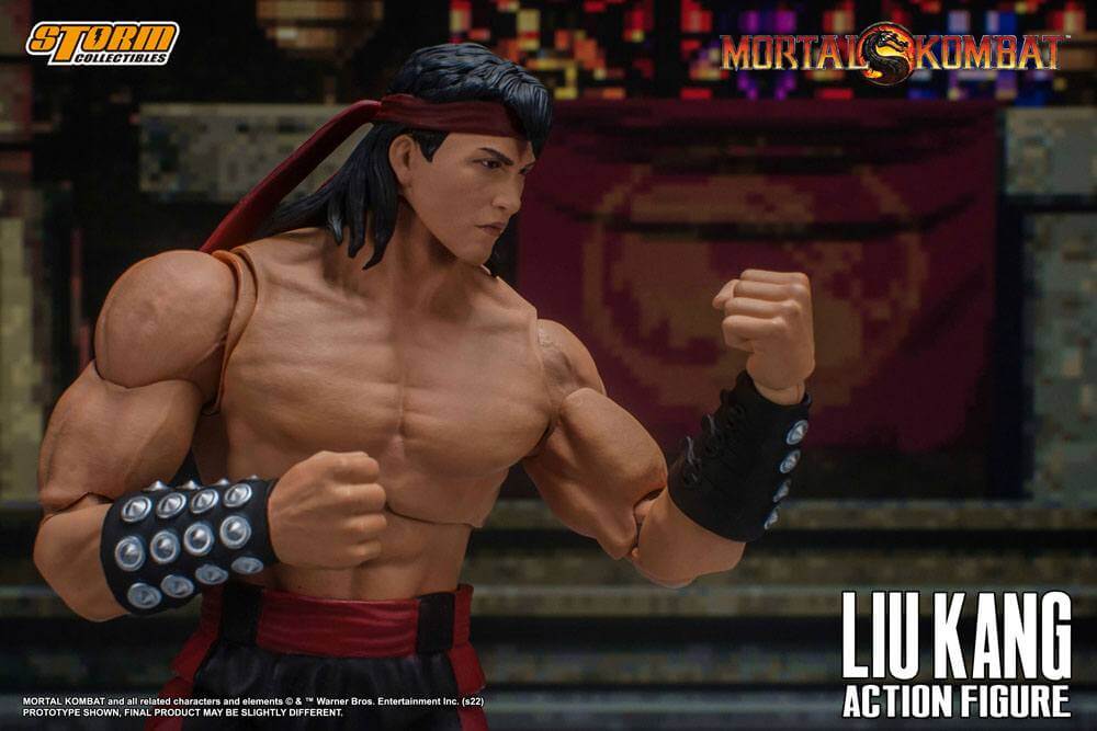 Liu kang action figure deals