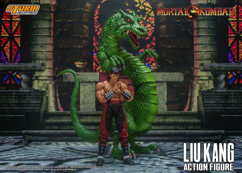 Mortal Kombat Action Figure 1/12 Liu Kang 18cm - Action Figures - Storm Collectibles - Hobby Figures UK