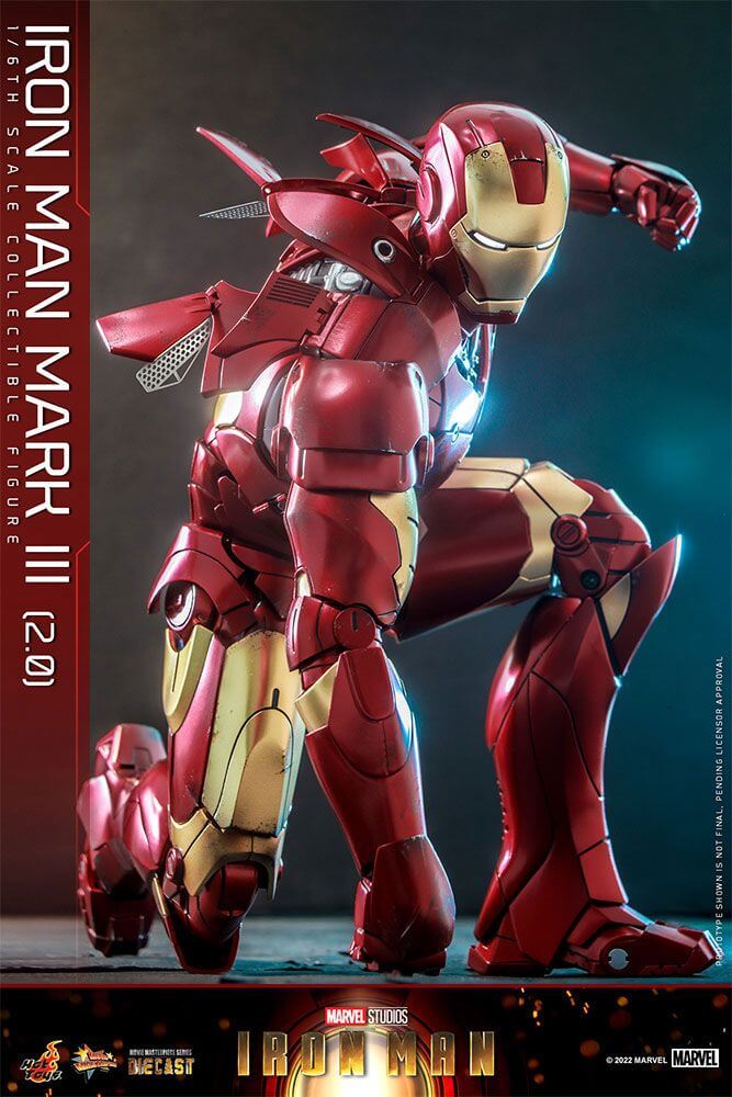 Iron Man Movie Masterpiece Series Diecast Action Figure 1 6 Iron Man M Hobby Figures