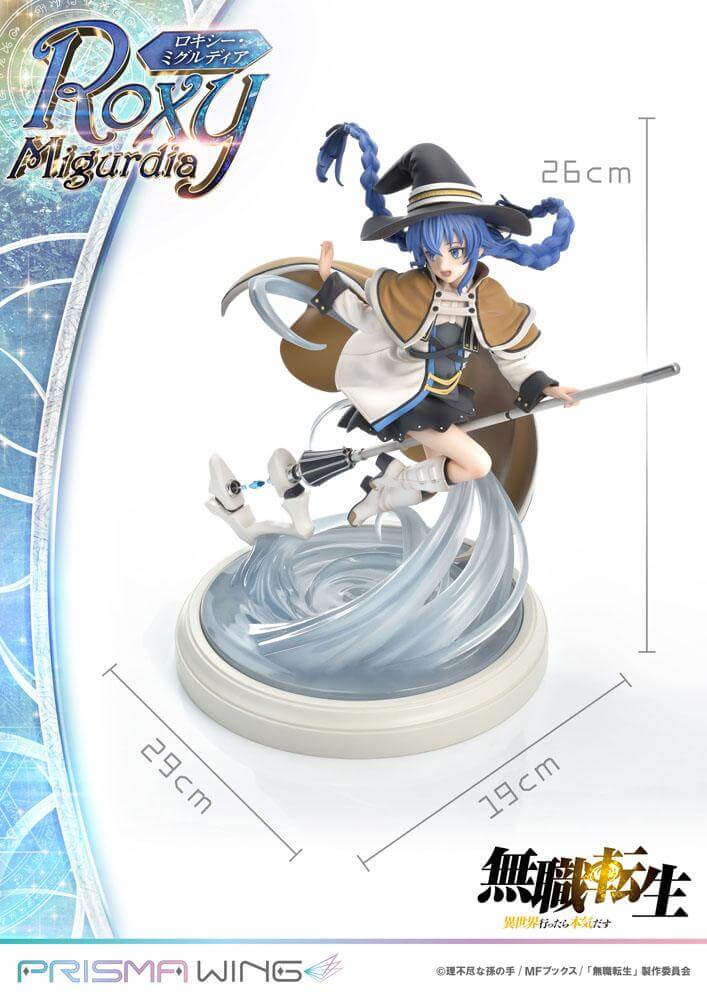 Mushoku Tensei Jobless Reincarnation Prisma Wing PVC Statue 1/7 Roxy Migurdia 26cm - Scale Statue - Prime 1 Studio - Hobby Figures UK