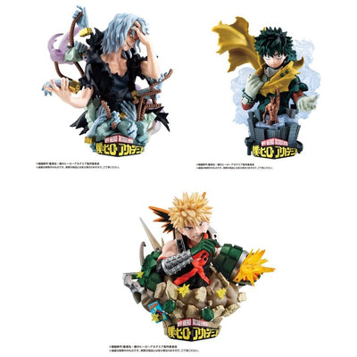 My Hero Academia Petitrama EX Series Trading Figure 3-Set Type-Decision 9cm - Mini Figures - Megahouse - Hobby Figures UK
