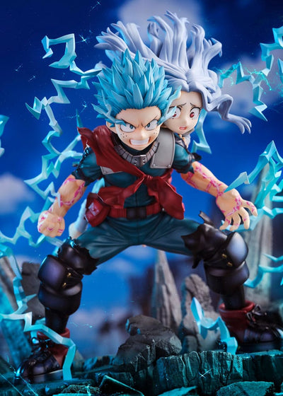 My Hero Academia Super Situation PVC Statue Izuku Midoriya & Eri 23cm - Scale Statue - Tomy - Hobby Figures UK