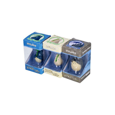 My Neighbor Totoro Round Bottomed Figurine Small Totoro with leaf 5cm - Scale Statue - Semic - Hobby Figures UK