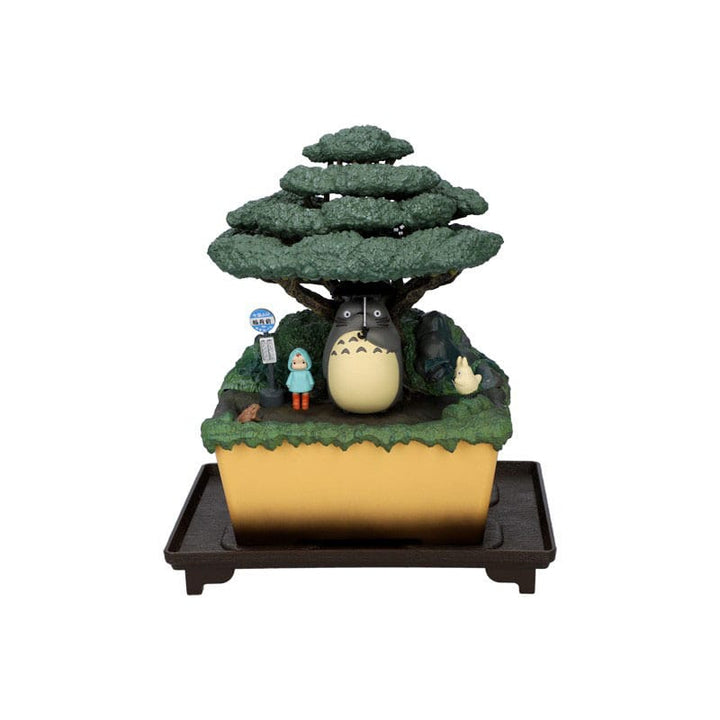 totoro bonsai tree fountain My Neighbor Totoro Statue Magnet Water Garden Kasajuku 24cm – Hobby Figures