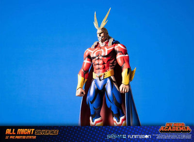My Hero Academia Action Figure All Might Silver Age (Standard Edition) 28cm - Scale Statue - First 4 Figures - Hobby Figures UK