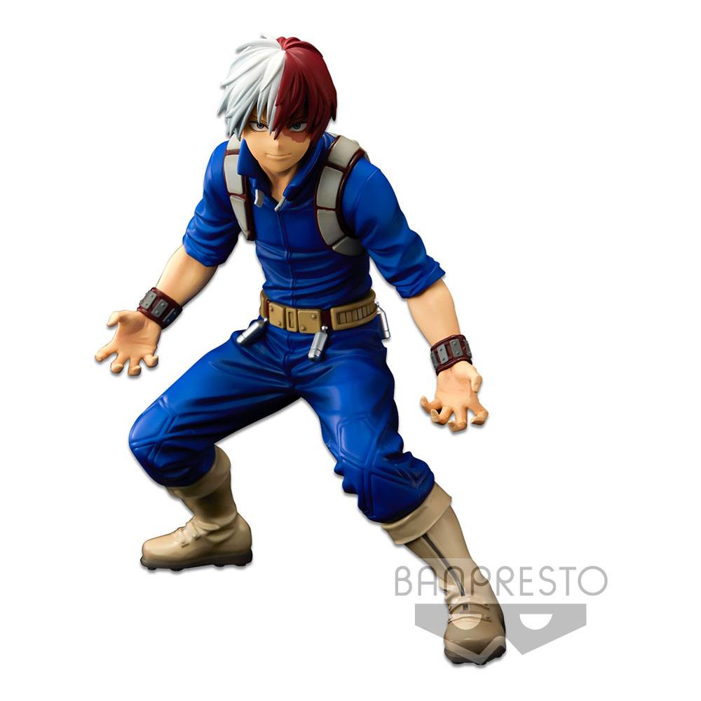 My Hero Academia Colosseum Modeling Academy Super Master Stars Piece Statue Shoto Todoroki The Brush 21cm - Scale Statue - Banpresto - Hobby Figures UK