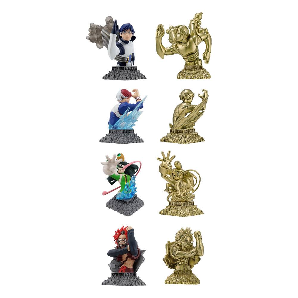 My Hero Academia Mini Bust 7cm Assortment Bust Up Heroes 2 (8) - Scale Statue - F-Toys Confect - Hobby Figures UK