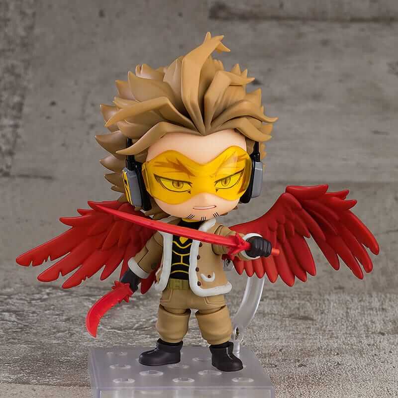 My Hero Academia Nendoroid Action Figure Hawks 10cm - Mini Figures - Tomy - Hobby Figures UK